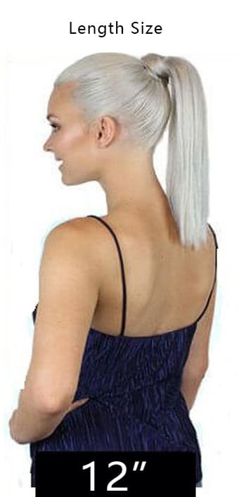 Ponytail length size 12 inch