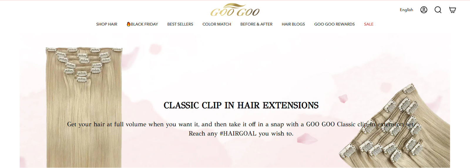 Tape in Hair Extensions from Goo Goo Hair