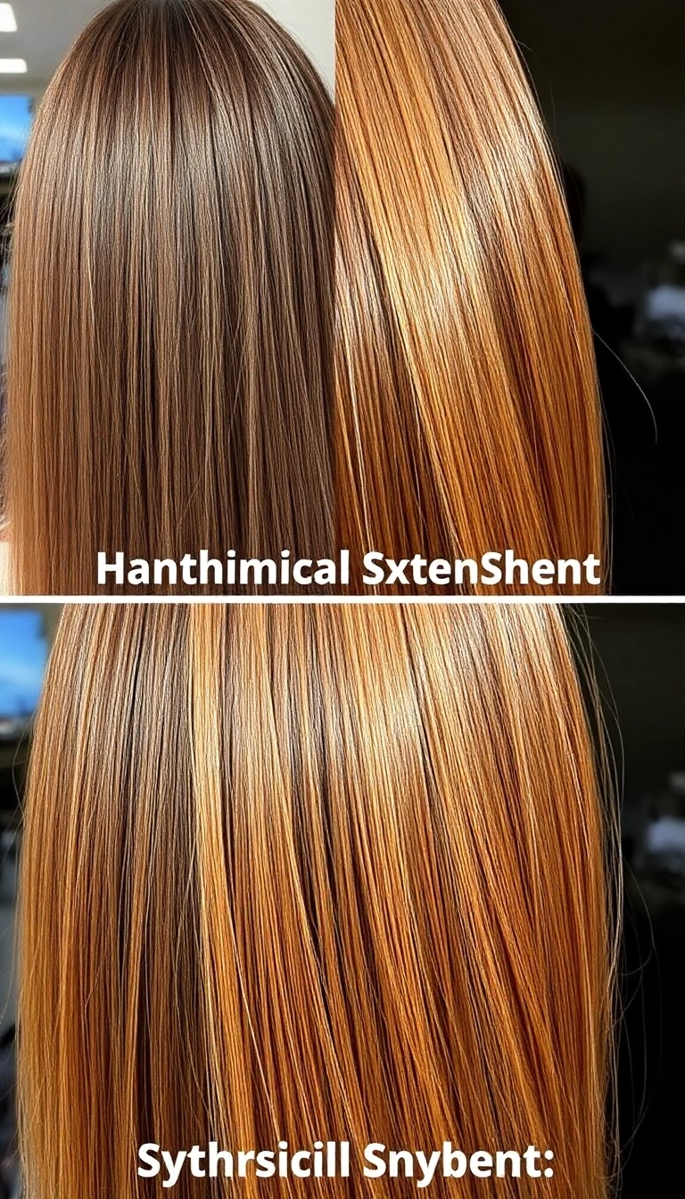 10 Shocking Differences Between Human Hair Extensions and Synthetic Hair You Won't Believe! - 8. Natural Sheen