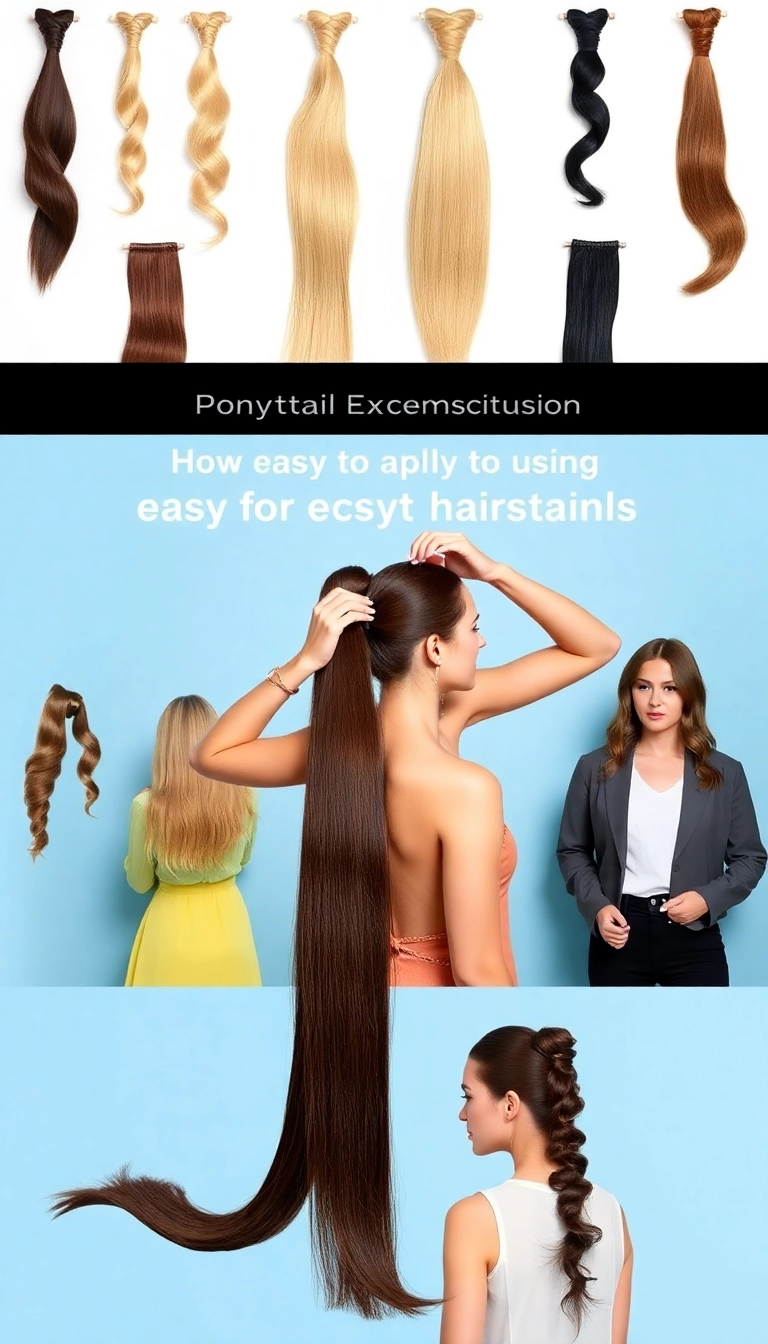 Benefits of Using Ponytail Extensions