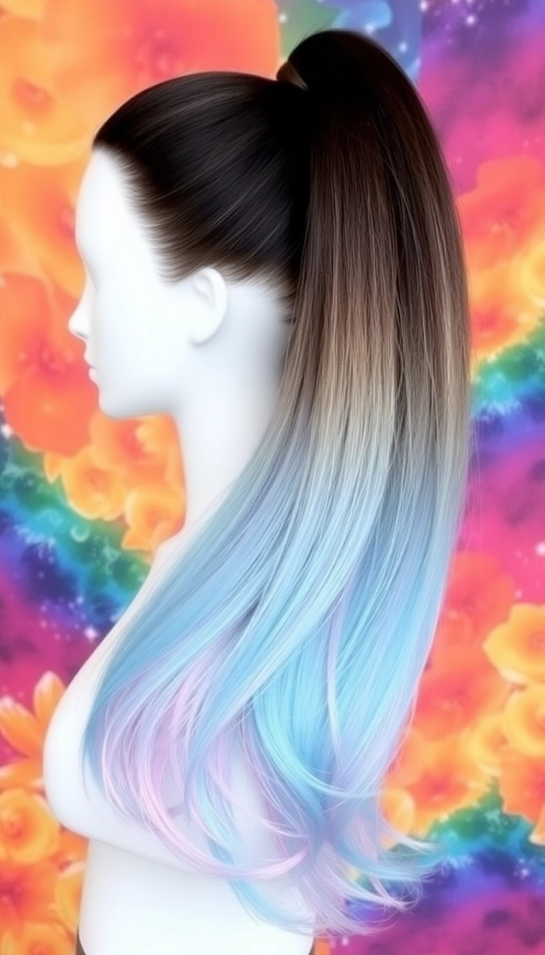 10 Stunning Ponytail Hair Extensions That Will Transform Your Look in Seconds! - 4. Ombre Ponytail Extension