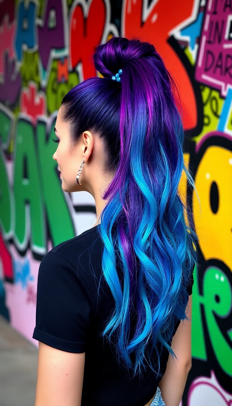 12 Seamless Clip-Ins for a Flawless Hair Makeover (Your Friends Will Be Jealous of #5!) - 8. Colorful Clip-Ins: Fun and Bold