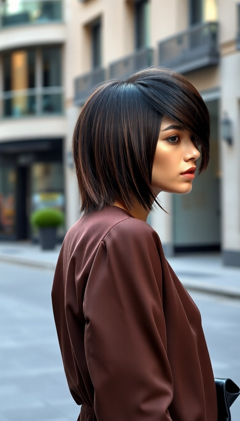 15 Stunning Shoulder Length Haircuts That'll Transform Your Look (You Won't Believe #9!) - 7. The Asymmetrical Cut