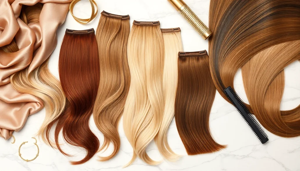 100% Human Hair Extensions