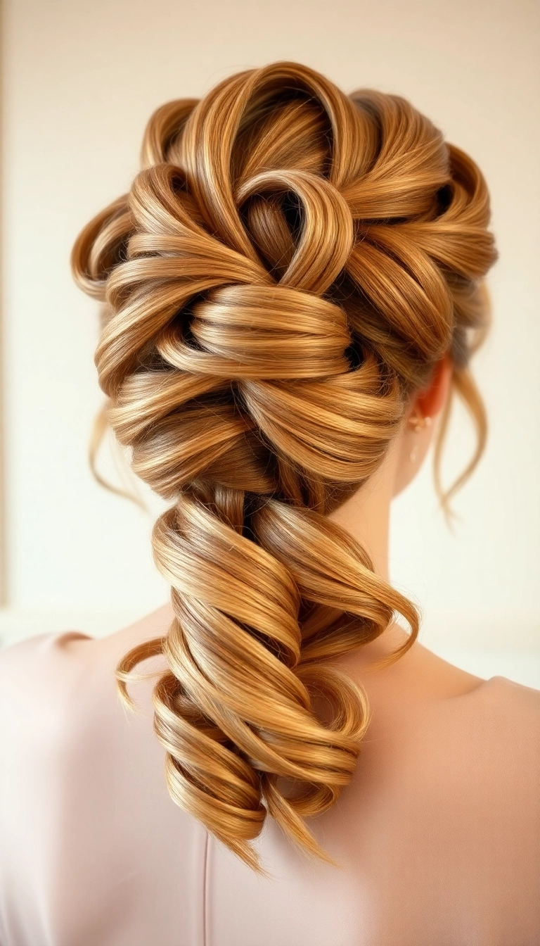 25 Luxurious 100% Human Hair Extensions That Will Make You Feel Like a Queen! - 3. Elegant Updos with Volume