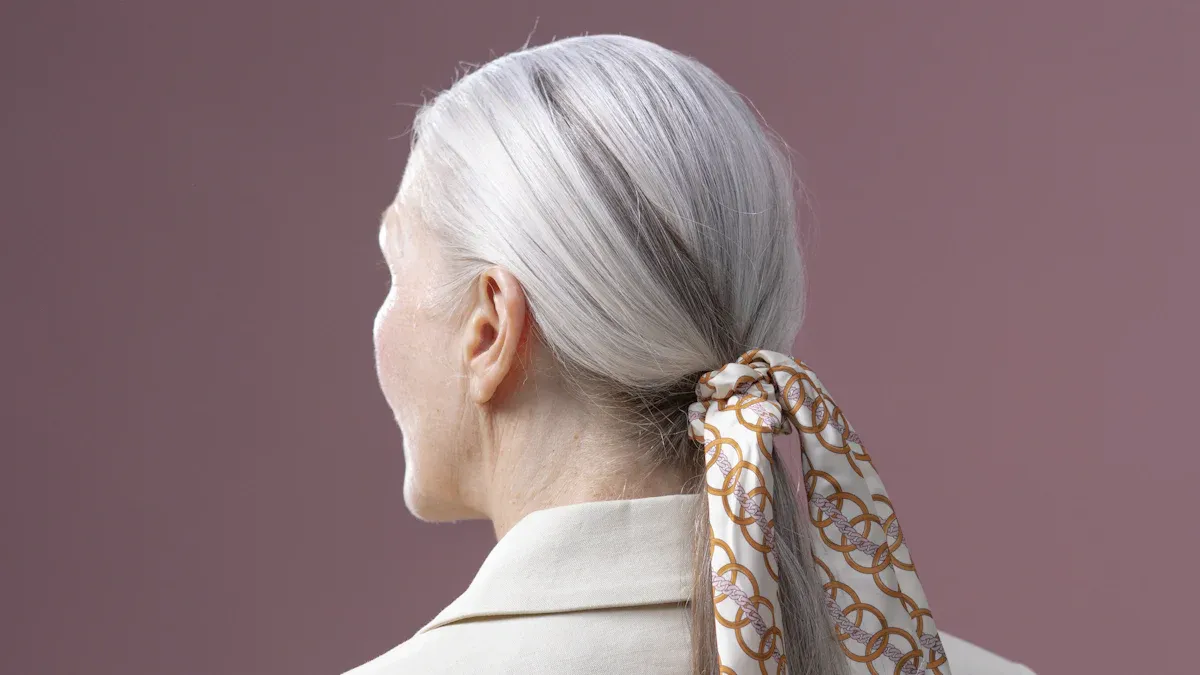 How to Use a Ponytail Wrap Around Hair Tie for a Sleek Look