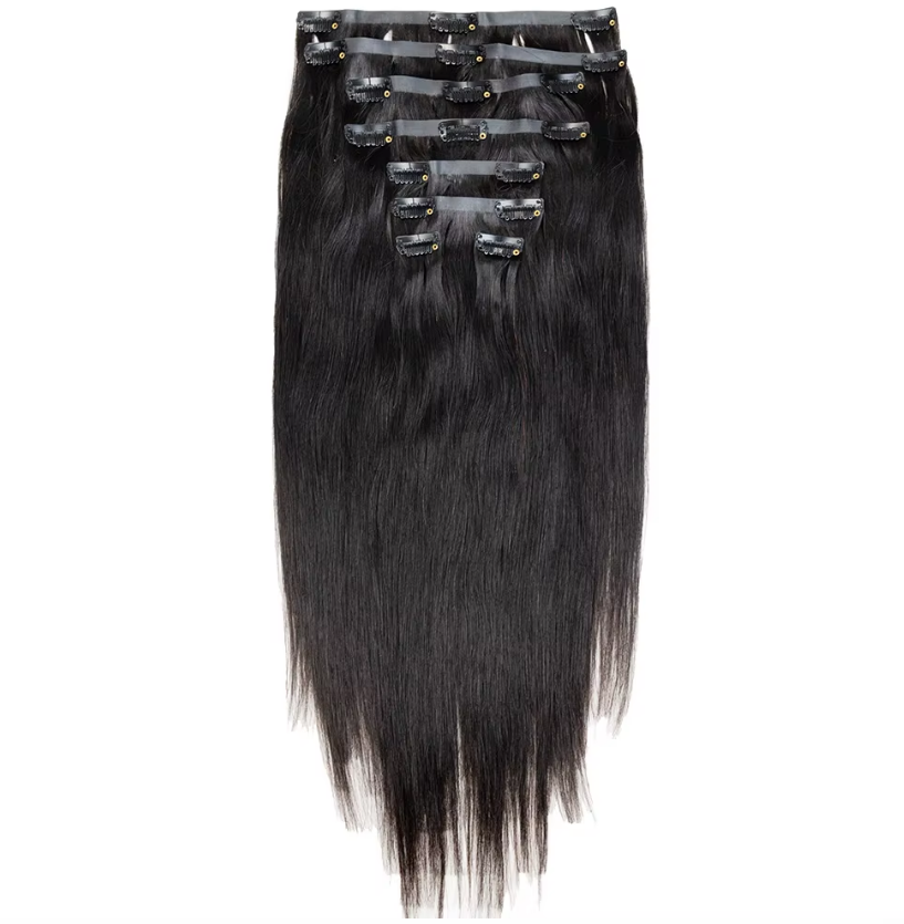Best human hair extensions seamless clip ins 