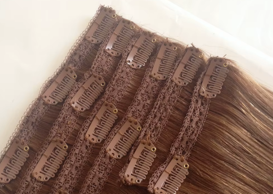 Best human hair extensions seamless clip ins 