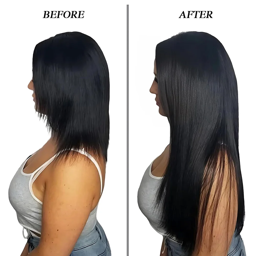 Remy and Non-Remy Clip-In Hair Extensions