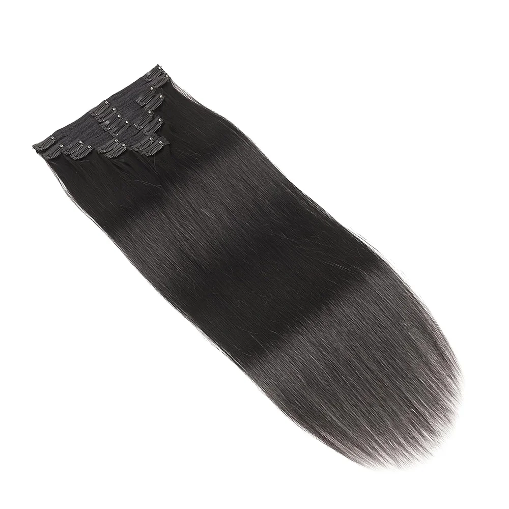 Remy and Non-Remy Clip-In Hair Extensions