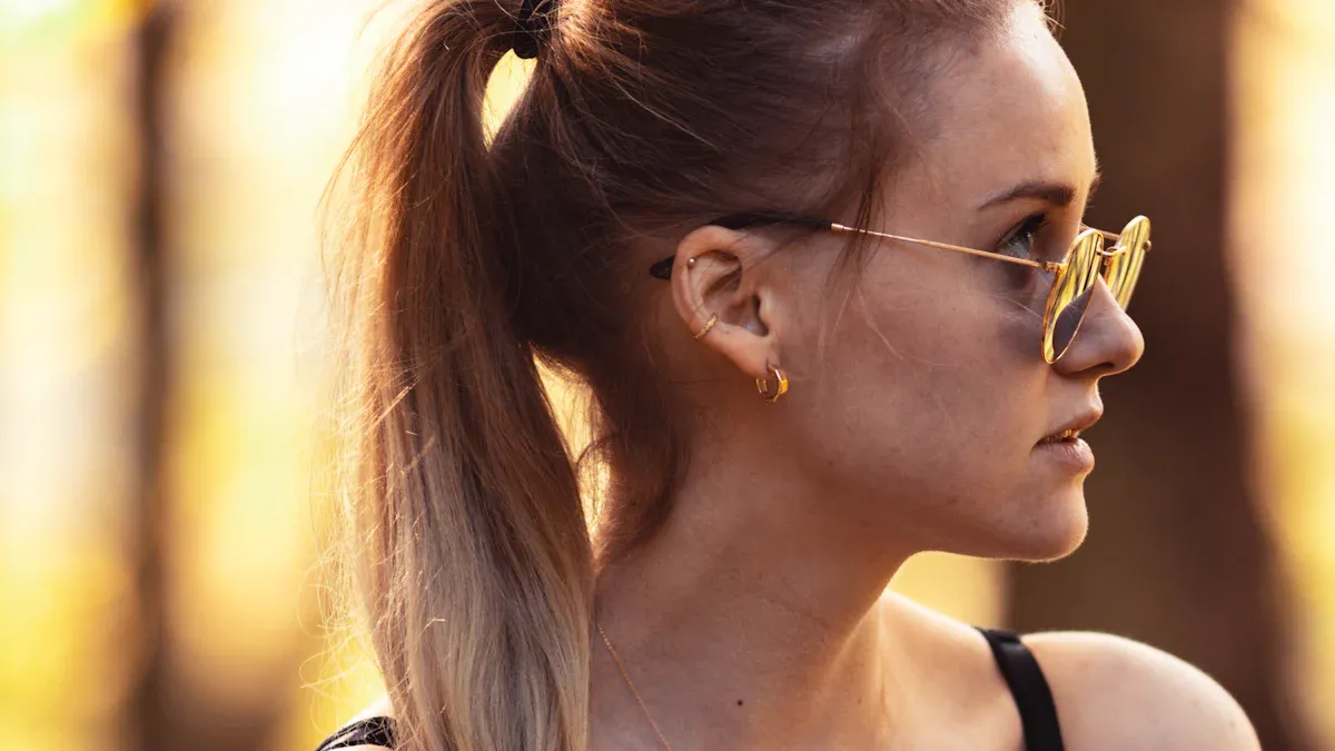 Human hair clip in ponytail extensions for easy everyday beauty