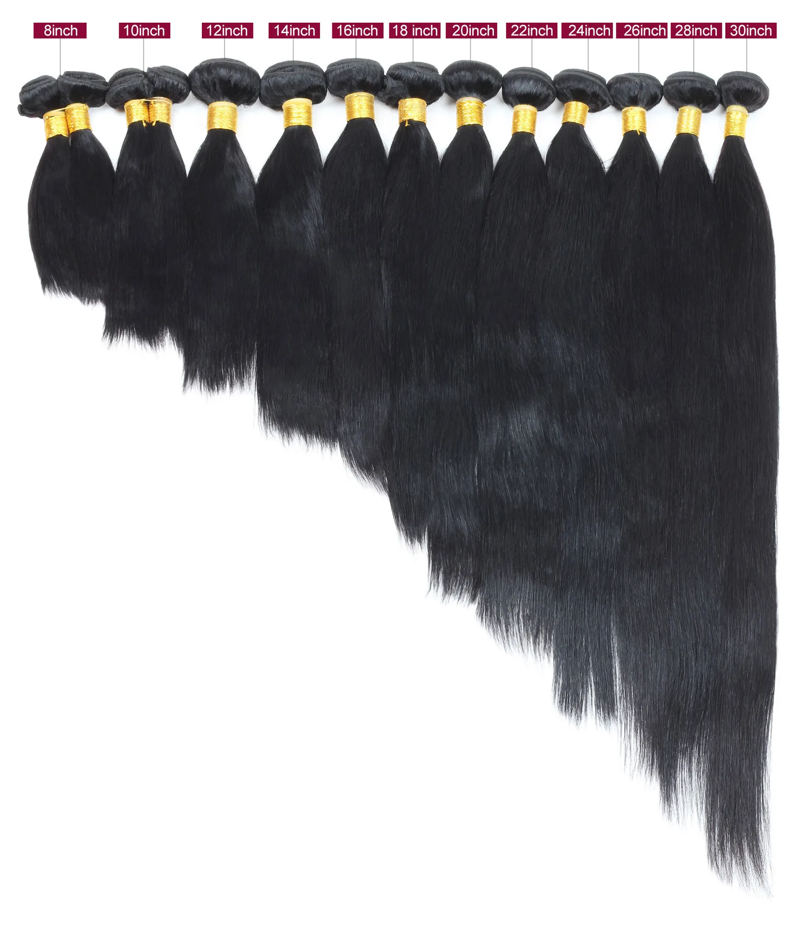 onytail extension human Hair Black Girl